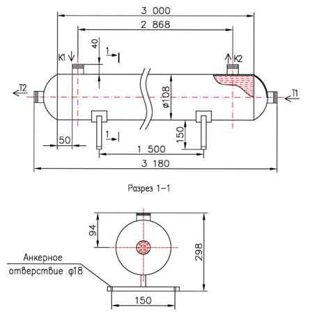 КС 100-3-8×0,8-3,6 купить на TEPLOOBMENNIC.KZ