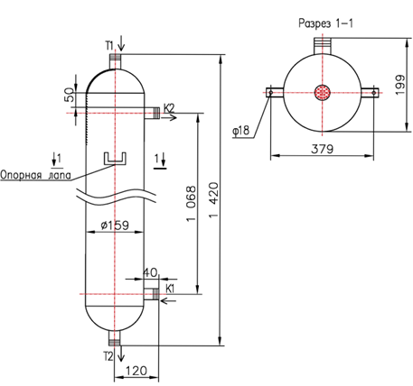КС 150У-1,2-8×0,8-3,6 купить на TEPLOOBMENNIC.KZ