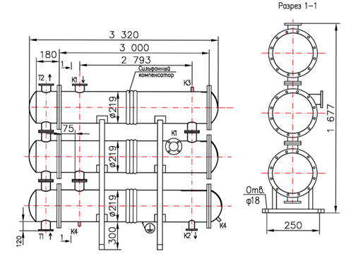 3КС 200Р-3-32×2-12 купить на TEPLOOBMENNIC.KZ