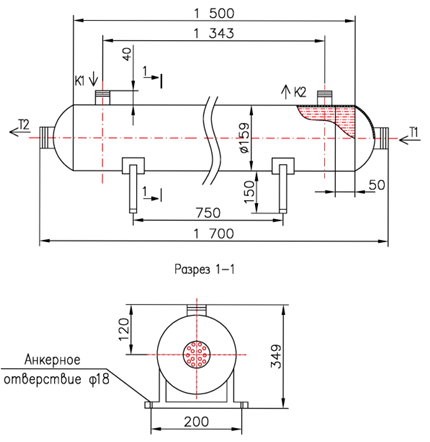 КС 150-1,5-8×0,8-4,5 купить на TEPLOOBMENNIC.KZ