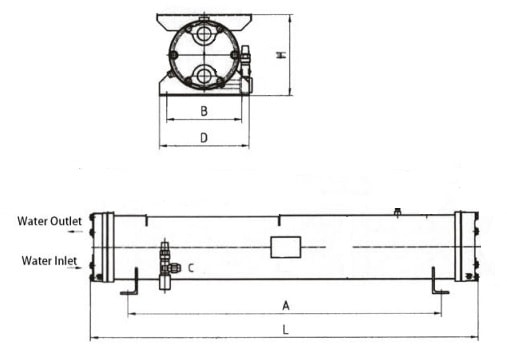 Кожухотрубный теплообменник BOWA C06A50