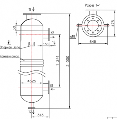 КС 300-1,5СК-8×0,8-20,7 | Интернет-магазин TEPLOOBMENNIC.KZ