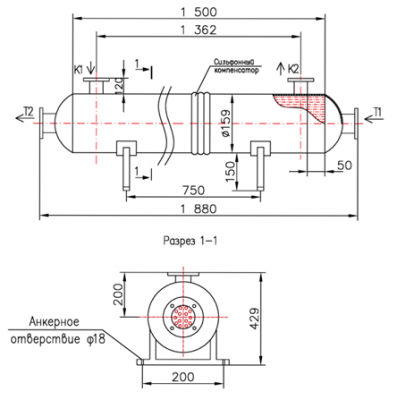 КС 150У-1,5-8×0,8-4,5 | Интернет-магазин TEPLOOBMENNIC.KZ