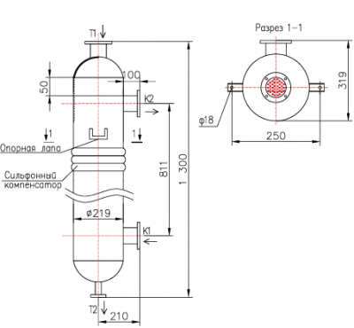 КС 210-1-8×0,8-3 | Интернет-магазин TEPLOOBMENNIC.KZ