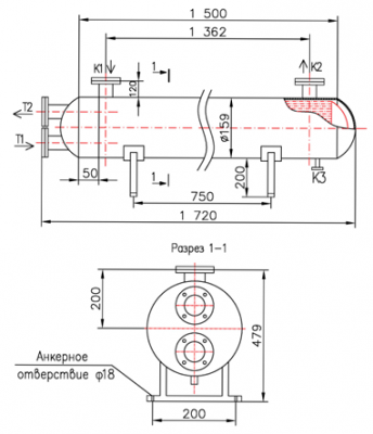 КС 150-1,5-8×1-4 | Интернет-магазин TEPLOOBMENNIC.KZ