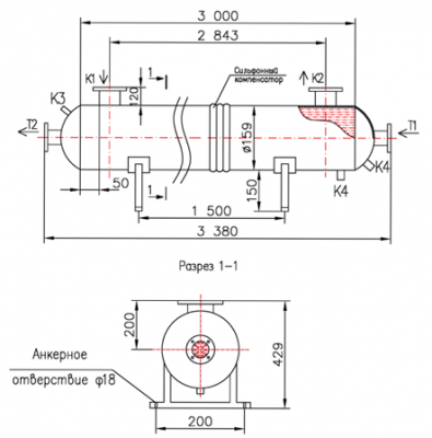 КС 150-3СК-8×0,8-9 | Интернет-магазин TEPLOOBMENNIC.KZ