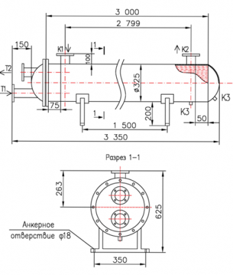 КС 300-3-8×0,8-41,4 | Интернет-магазин TEPLOOBMENNIC.KZ