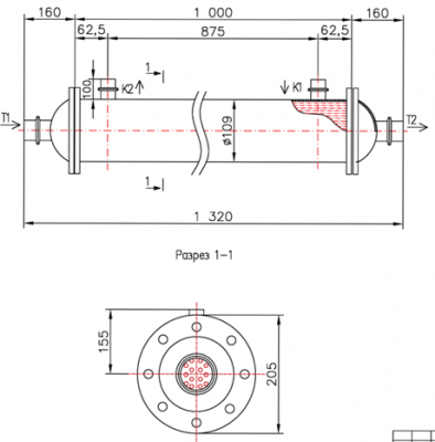 КС 100-1-8×0,8-2 | Интернет-магазин TEPLOOBMENNIC.KZ