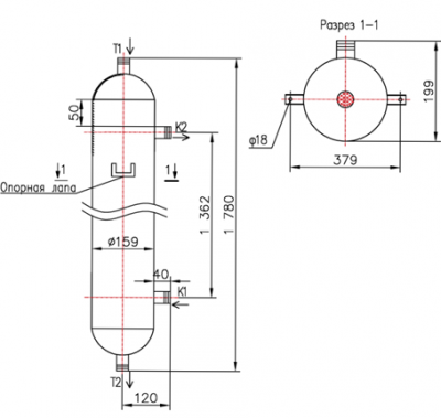 КС 150-1,5-8×0,8-4,5 | Интернет-магазин TEPLOOBMENNIC.KZ