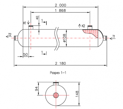КС 100-2-8×0,8-2,4 | Интернет-магазин TEPLOOBMENNIC.KZ