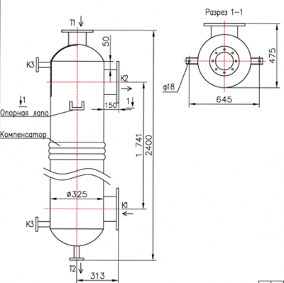 КС 300-2СК-8×1-27,6 | Интернет-магазин TEPLOOBMENNIC.KZ
