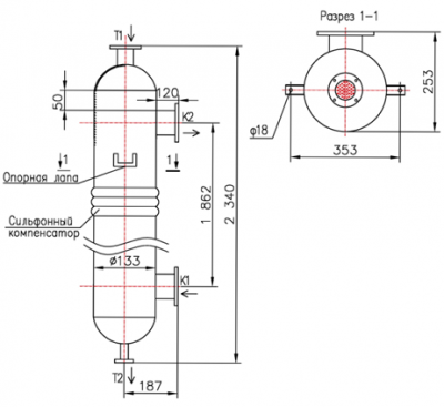 КС 130-2-8×0,8-3,96 | Интернет-магазин TEPLOOBMENNIC.KZ