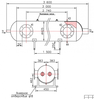 КС 400-3-8×0,8-81 | Интернет-магазин TEPLOOBMENNIC.KZ