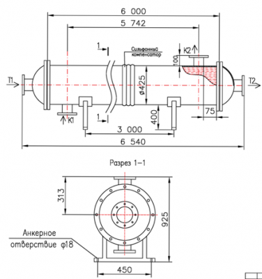 КС 400-6-12×1-104,56 | Интернет-магазин TEPLOOBMENNIC.KZ