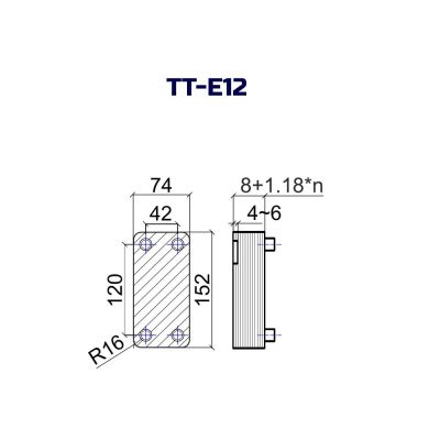 ТТ-E12-12Н-4.5 | Интернет-магазин TEPLOOBMENNIC.KZ
