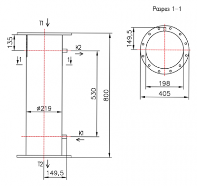 КС 200-0,8-8×1,6-4,8 | Интернет-магазин TEPLOOBMENNIC.KZ