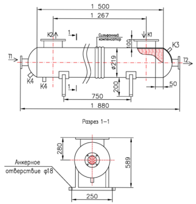 КС 200-1,5-8×0,8-18,0 | Интернет-магазин TEPLOOBMENNIC.KZ