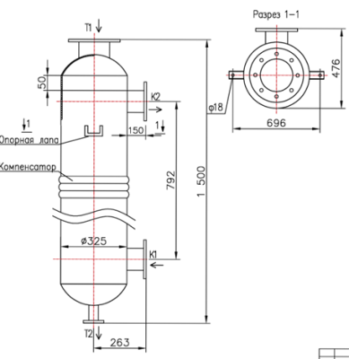 КС 300-1СК-8×0,8-19,0-2 | Интернет-магазин TEPLOOBMENNIC.KZ